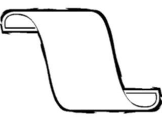 Sticker Custom Preview Image #116309 Shapes Simple Scroll2