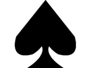 Sticker Custom Preview Image #116324 Shapes Simple Spade2