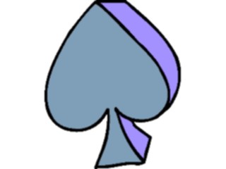 Sticker Custom Preview Image #116327 Shapes Simple Spade5