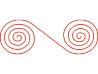 Sticker Custom Preview Image #116338 Shapes Simple Spiral10