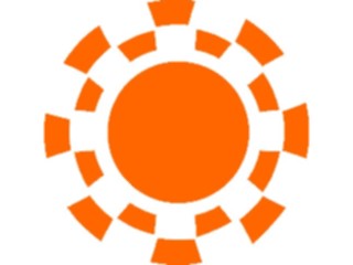 Sticker Custom Preview Image #116415 Shapes Simple Sun01