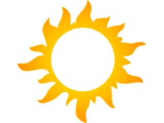 Sticker Custom Preview Image #116418 Shapes Simple Sun04