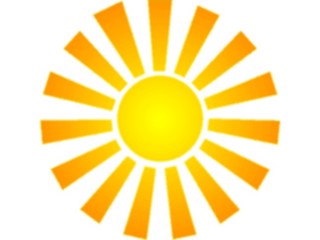 Sticker Custom Preview Image #116422 Shapes Simple Sun08