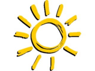 Sticker Custom Preview Image #116424 Shapes Simple Sun10