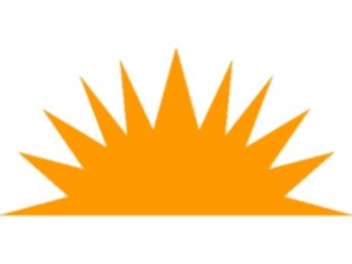 Sticker Custom Preview Image #116426 Shapes Simple Sun12