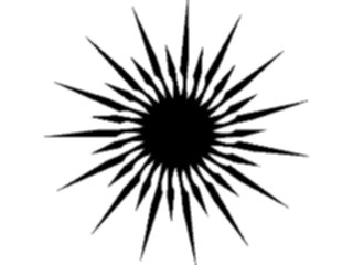 Sticker Custom Preview Image #116438 Shapes Simple Sun24