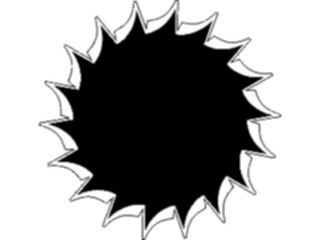 Sticker Custom Preview Image #116442 Shapes Simple Sun28