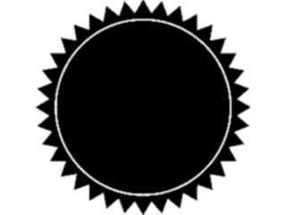 Sticker Custom Preview Image #116444 Shapes Simple Sun30