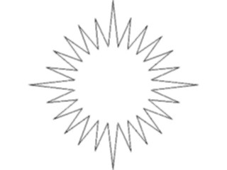 Sticker Custom Preview Image #116446 Shapes Simple Sun32