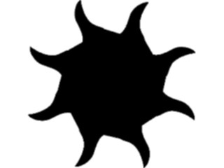 Sticker Custom Preview Image #116460 Shapes Simple Sun46