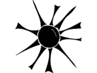 Sticker Custom Preview Image #116470 Shapes Simple Sun56