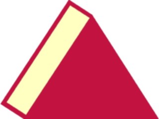 Sticker Custom Preview Image #116523 Shapes Simple Triangle30