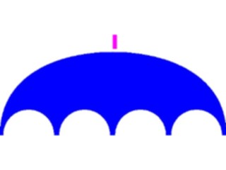 Sticker Custom Preview Image #116549 Shapes Simple Umbrella