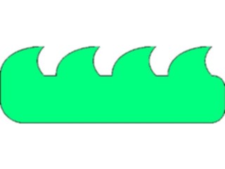 Sticker Custom Preview Image #116552 Shapes Simple Waves