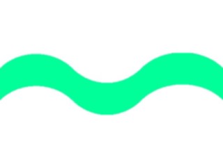 Sticker Custom Preview Image #116554 Shapes Simple Wavy Line2