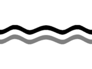 Sticker Custom Preview Image #116557 Shapes Simple Wavy Lines3
