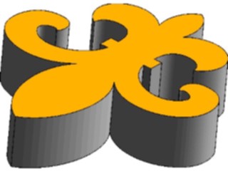 Sticker Custom Preview Image #116688 Shapes Three Dimensional Three D112