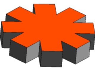 Sticker Custom Preview Image #116752 Shapes Three Dimensional Three D176