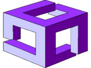 Sticker Custom Preview Image #116782 Shapes Three Dimensional Three D206