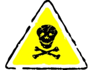 Sticker Custom Preview Image #116872 Signs Brush Stroke Danger2