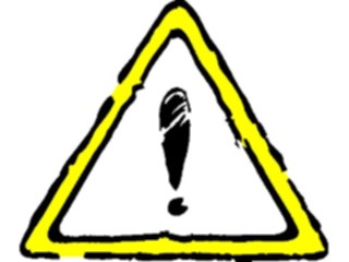 Sticker Custom Preview Image #116873 Signs Brush Stroke Danger3