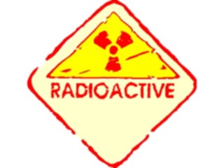 Sticker Custom Preview Image #116887 Signs Brush Stroke Danger Radioactive