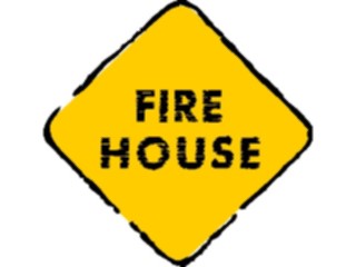 Sticker Custom Preview Image #116934 Signs Brush Stroke Fire House