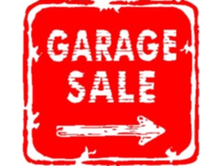 Sticker Custom Preview Image #116946 Signs Brush Stroke Garage Sale2