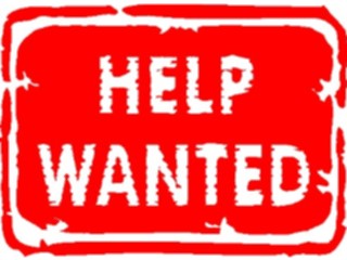 Sticker Custom Preview Image #116967 Signs Brush Stroke Help Wanted