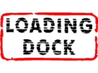 Sticker Custom Preview Image #116983 Signs Brush Stroke Loading Dock