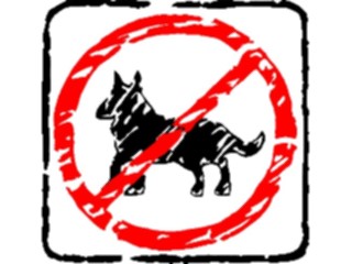 Sticker Custom Preview Image #116997 Signs Brush Stroke No Pets1