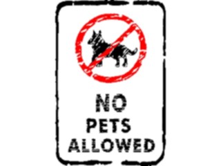 Sticker Custom Preview Image #116998 Signs Brush Stroke No Pets2