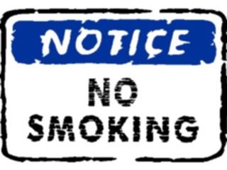 Sticker Custom Preview Image #117002 Signs Brush Stroke No Smoking3