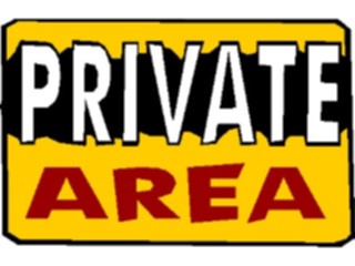 Sticker Custom Preview Image #117019 Signs Brush Stroke Private Area