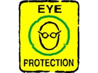 Sticker Custom Preview Image #117022 Signs Brush Stroke Protection Eye