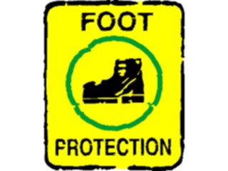 Sticker Custom Preview Image #117023 Signs Brush Stroke Protection Foot