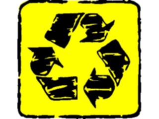 Sticker Custom Preview Image #117026 Signs Brush Stroke Recycle1