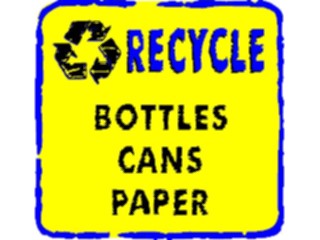 Sticker Custom Preview Image #117028 Signs Brush Stroke Recycle3