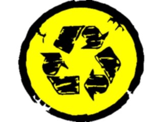 Sticker Custom Preview Image #117029 Signs Brush Stroke Recycle4