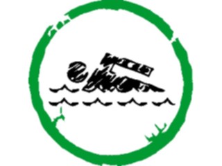 Sticker Custom Preview Image #117054 Signs Brush Stroke Swimming Symbol