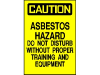 Sticker Custom Preview Image #117081 Signs Caution Signs Asbestos2