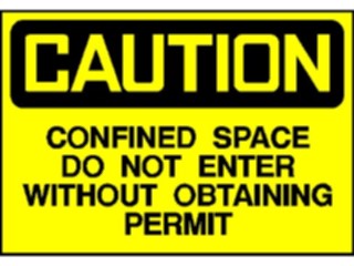 Sticker Custom Preview Image #117088 Signs Caution Signs Entry Permit3