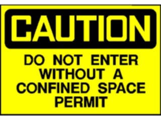 Sticker Custom Preview Image #117089 Signs Caution Signs Entry Permit4