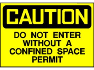 Sticker Custom Preview Image #117089 Signs Caution Signs Entry Permit4