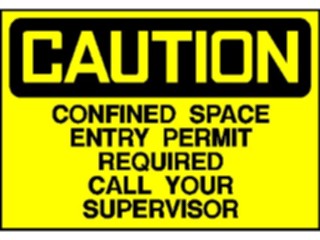 Sticker Custom Preview Image #117090 Signs Caution Signs Entry Permit5