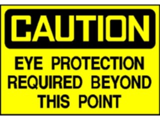 Sticker Custom Preview Image #117092 Signs Caution Signs Eye Protection2