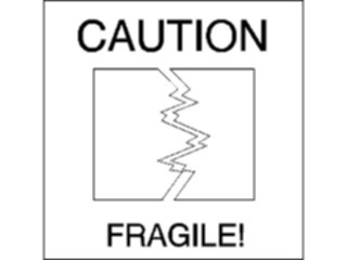 Sticker Custom Preview Image #117096 Signs Caution Signs Fragile