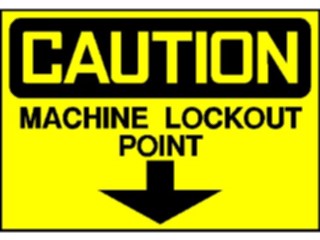 Sticker Custom Preview Image #117102 Signs Caution Signs Lock Out2