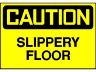 Sticker Custom Preview Image #117124 Signs Caution Signs Slippery Floor
