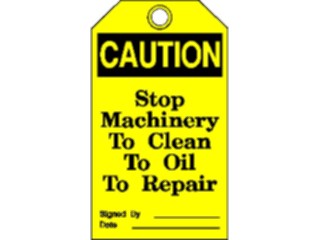 Sticker Custom Preview Image #117150 Signs Caution Tags Stopto Clean